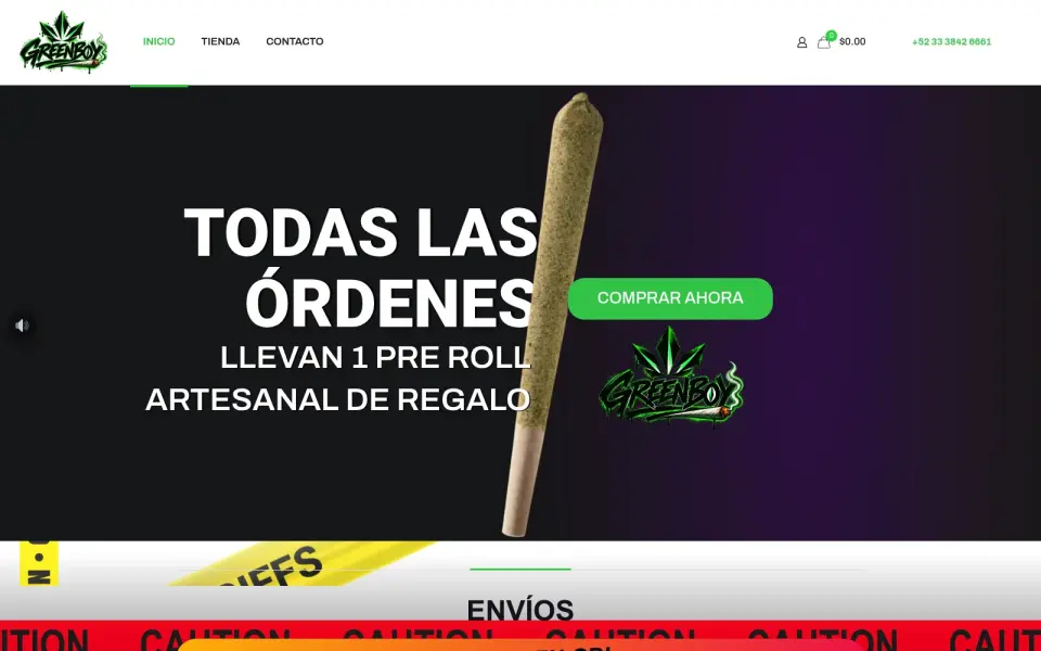 Captura de pantalla de GREENBOY
