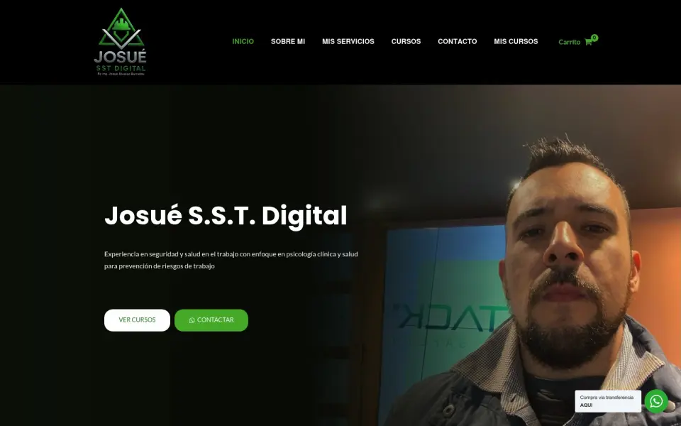 Captura de pantalla de Josué S.S.T. Digital